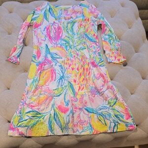 Lilly Pulitzer Dress - Pink and Blue Floral